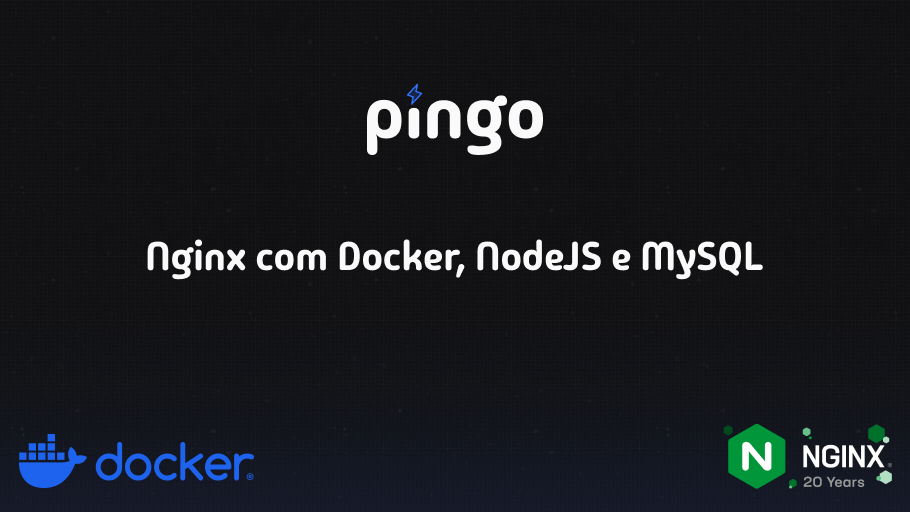 Nginx com Docker, NodeJS e MySQL backdrop